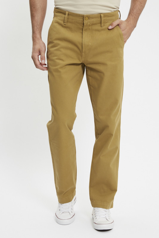 Pantalon XX Chino Authentic moutarde homme