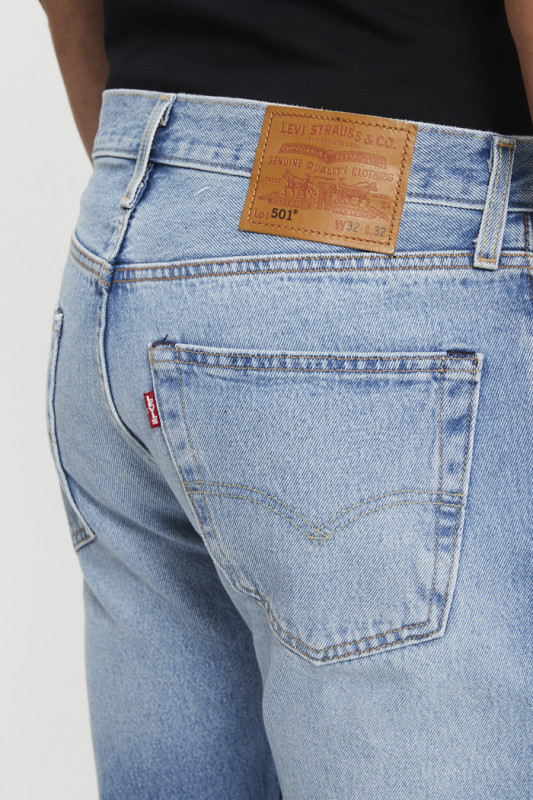 Jeans 501 Original med indigo 100% coton Levi's