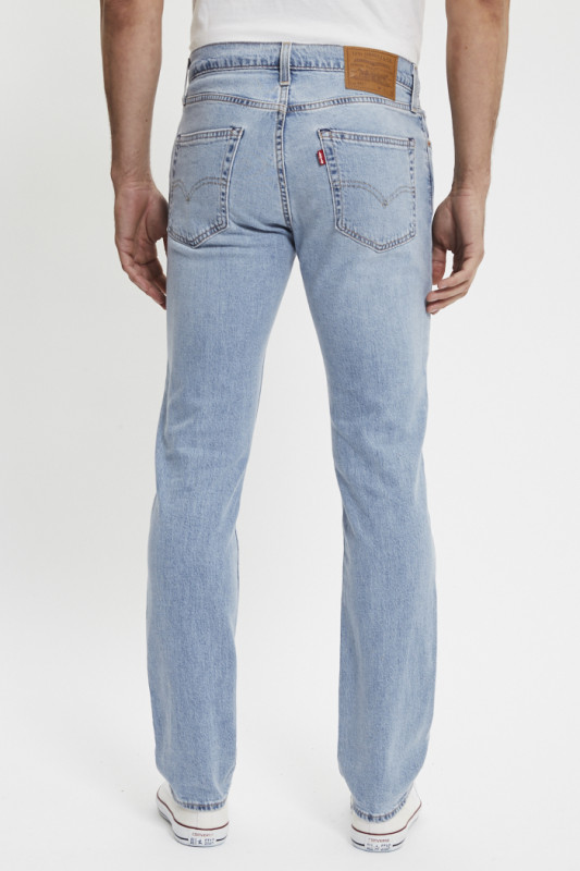 Jeans 511 slim med indigo délavé homme