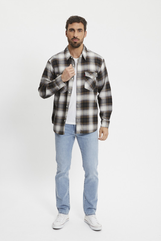 Jeans 511 slim med indigo délavé levi's