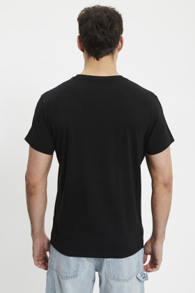 T-shirt Aki noir stretch