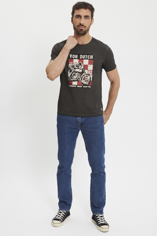 T-shirt print affiche Event Black Von Dutch