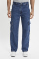 Jeans cargo 598 loose straight