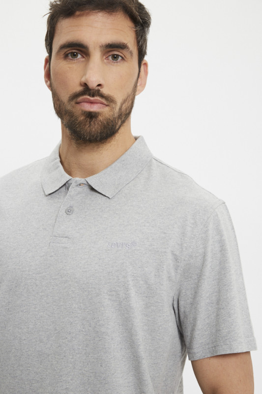 Polo piqué authentic gris levi's