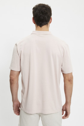 Polo piqué authentic rose