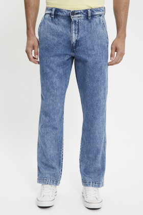 Pantalon XX chino lightweight bleu indigo homme