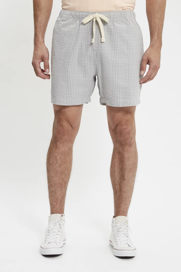 Short Chino Homme O'Neill Gris à Carreaux - Taille 36 - État Correct (occasion)