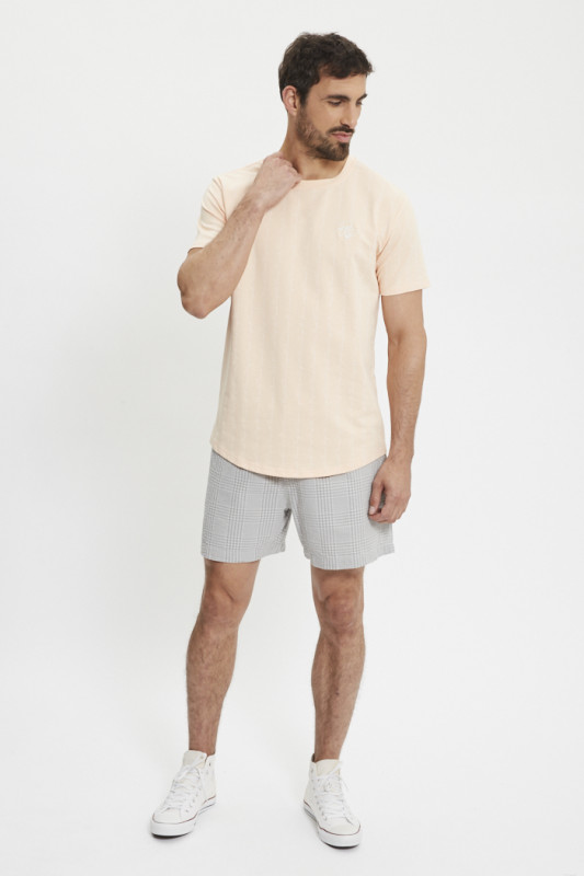 Short XX chino Easy gris à carreaux Levi's