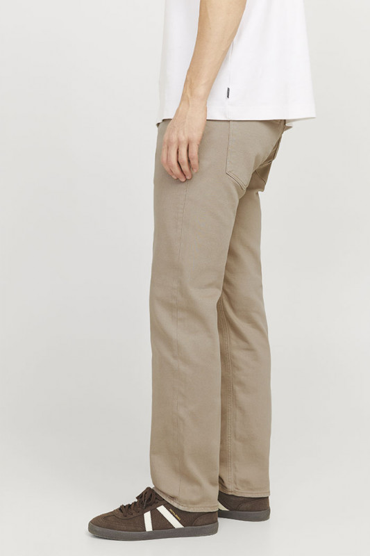 Pantalon toile Clark beige homme jack & jones