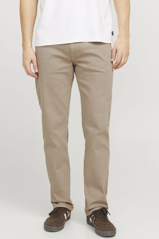 Pantalon toile Clark beige homme