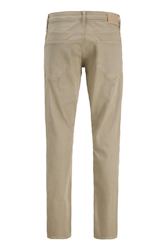 Pantalon toile Clark beige coupe regular jack & jones