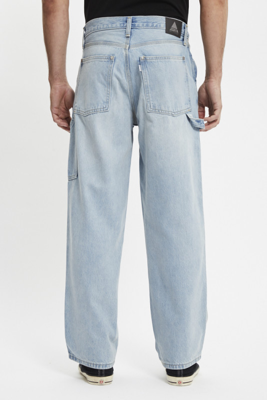 Jeans Baggy Carpenter med indigo