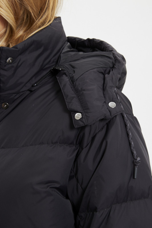 Doudoune mi-longue Westerne Bubble noire femme Levi's