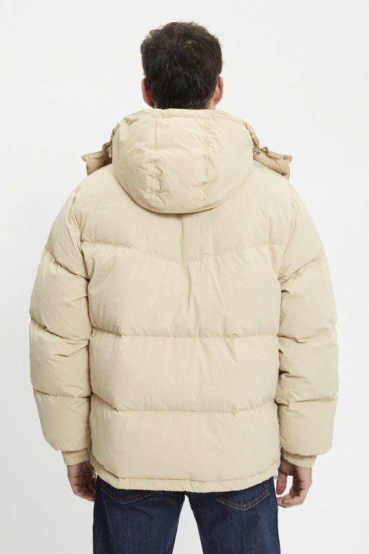 Doudoune courte Rockridge beige