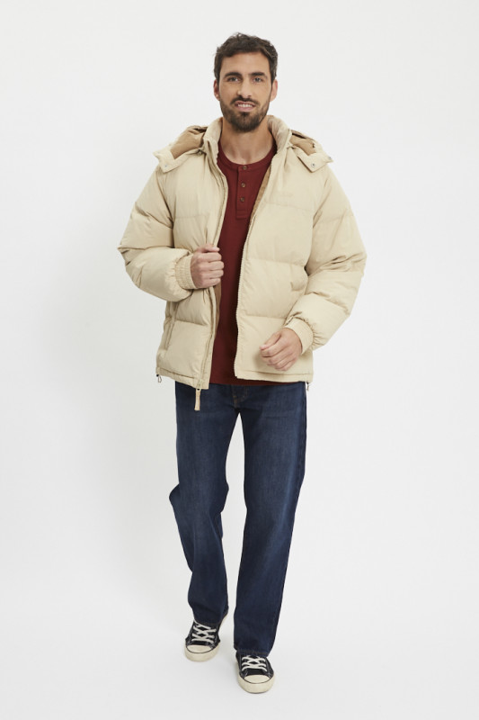 Doudoune courte Rockridge beige Levi's