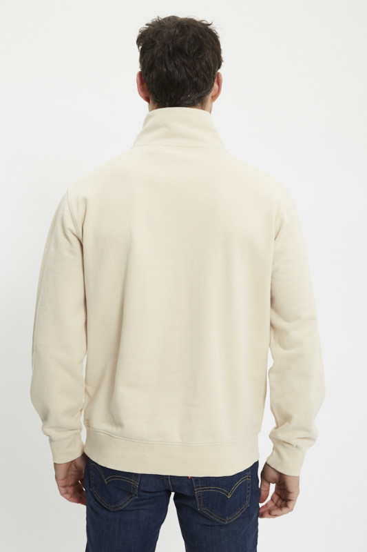 Sweat Original Housemark col camionneur beige