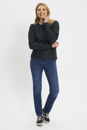 Jeans Louie slim bleu denim