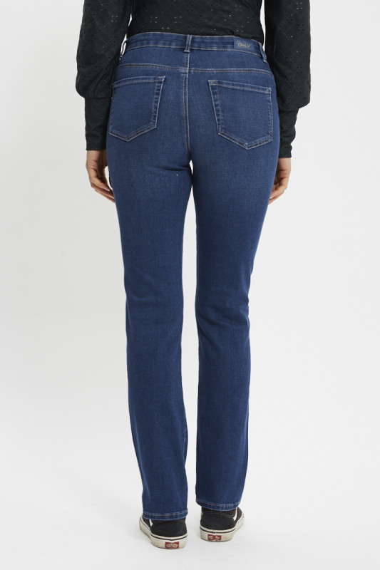 Jeans Louie slim bleu denim femme Only