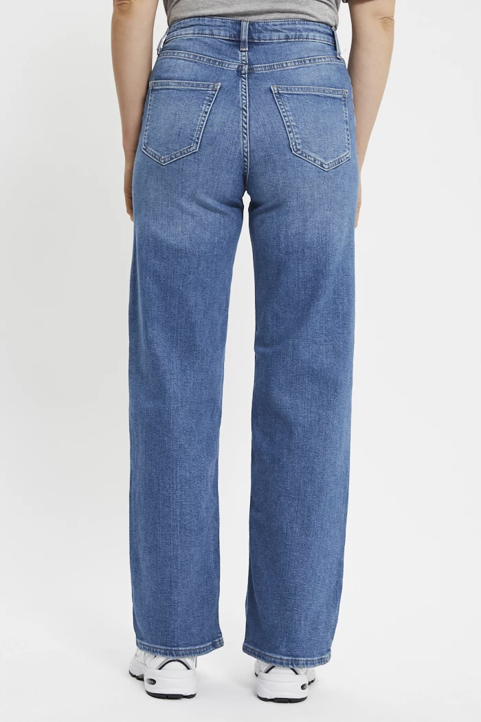 Jean Femme Max Studio London Jambes Larges - Taille 27, Neuf Avec étiquettes, Style Londonien