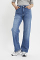 Jeans Jules jambes larges bleu denim