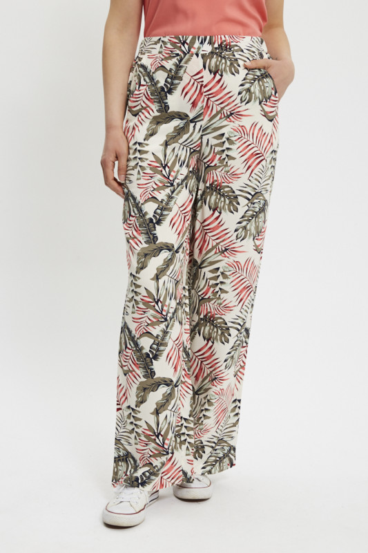 Pantalon Selina imprimé fleurs