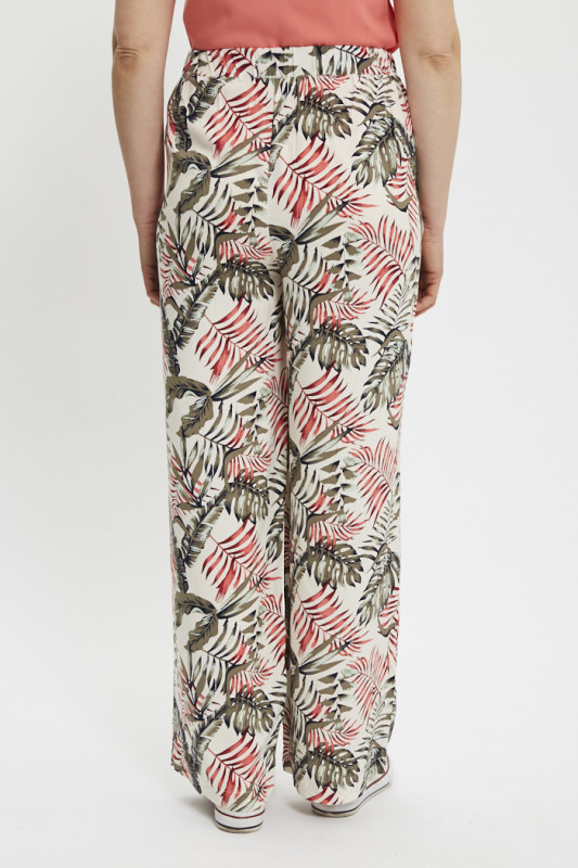 Pantalon Selina imprimé fleurs Only