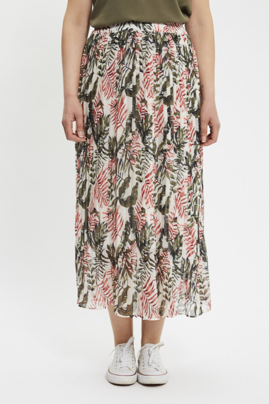 Jupe longue Alina imprimé fleurs femme Only