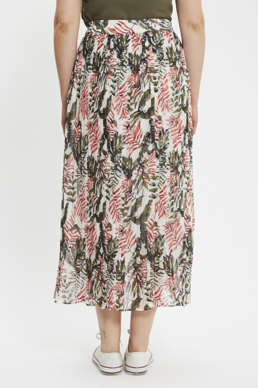 Jupe longue Alina imprimé fleurs