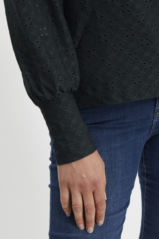 top Cathinka vert foncé femme JDY