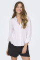 Chemise Caya blanche lin mélangé