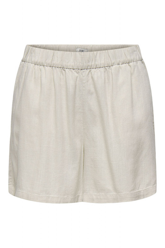 Short Caya beige lin mélangé Jacqueline de yong