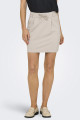 Jupe courte Pretty beige