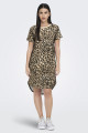 Robe Ivy imprimé léopard