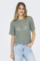 Pull Sun Lay en maille vert