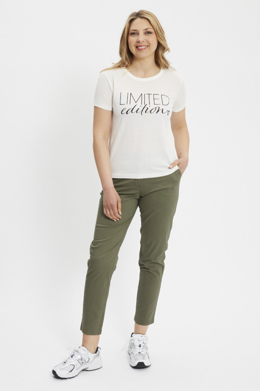 T-shirt blanc Michigan imprmé Limited edition JDY 