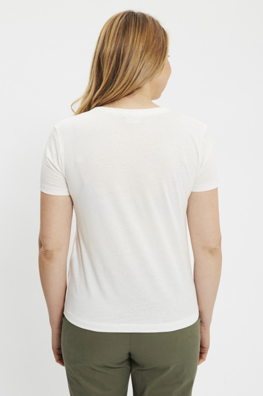 T-shirt blanc Michigan imprmé Limited edition