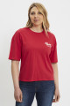 T-shirt Cally Los Angeles rouge
