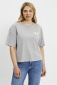 T-shirt Cally Los Angeles gris chiné
