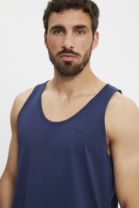 Débardeur Housemark bleu foncé homme levi's
