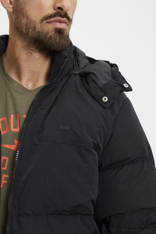 Doudoune courte Rockridge noire coupe standard Levi's