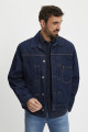 Veste Trucker en jeans dark indigo
