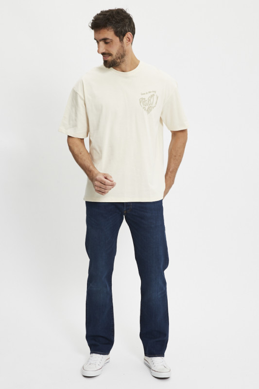Jeans 501 levis Original denim stretch dark indigo levi's
