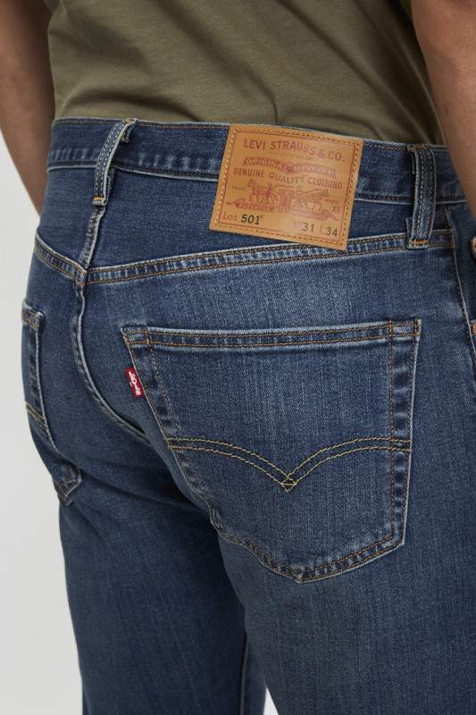 Jeans 501 levis Original denim stretch homme Levi's