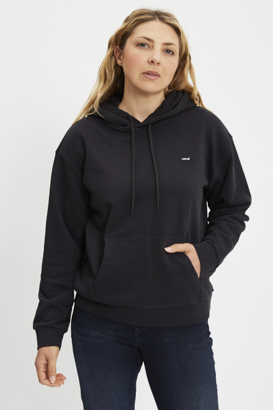 Sweat à capuche Everyday noir femme