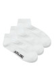 Pack de trois paires de socquettes blanches