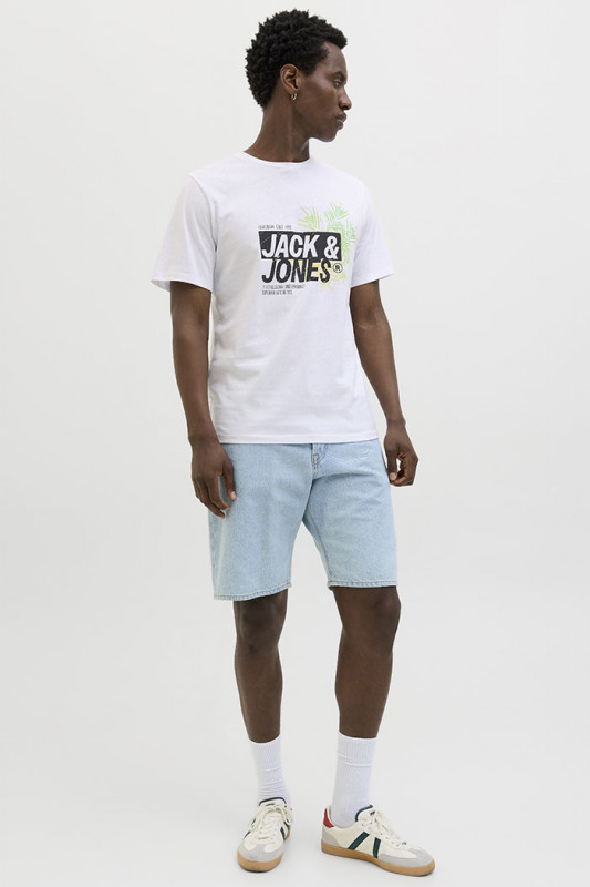 T-shirt graphique Jaxon blanc Jack & Jones