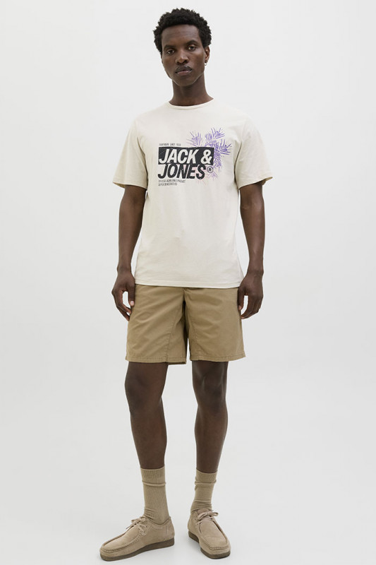 T-shirt graphique Jaxon beige j&j