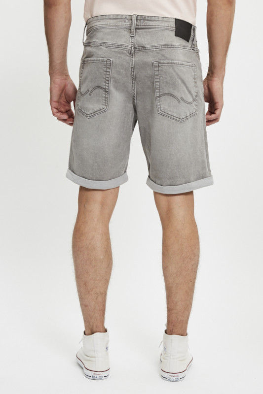 Short Original en jeans denim gris