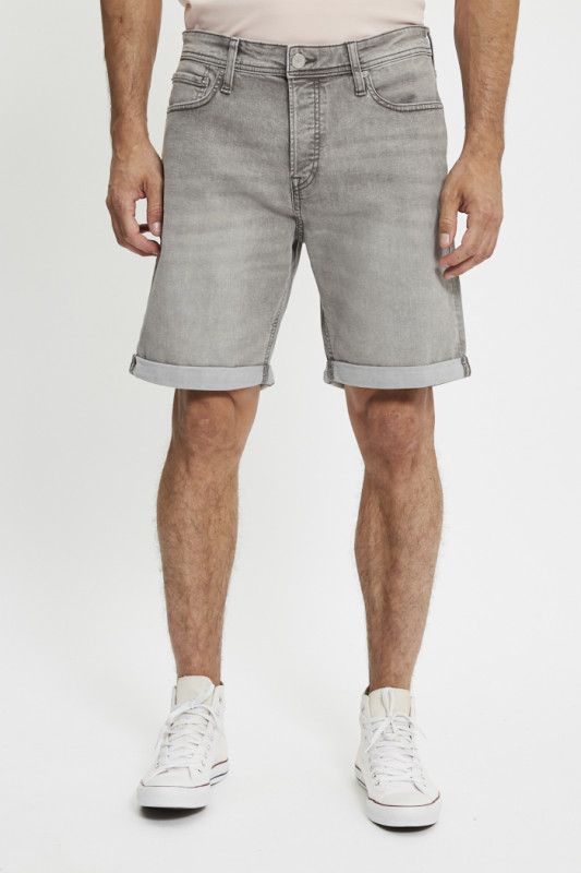 Short Original en jeans denim gris homme