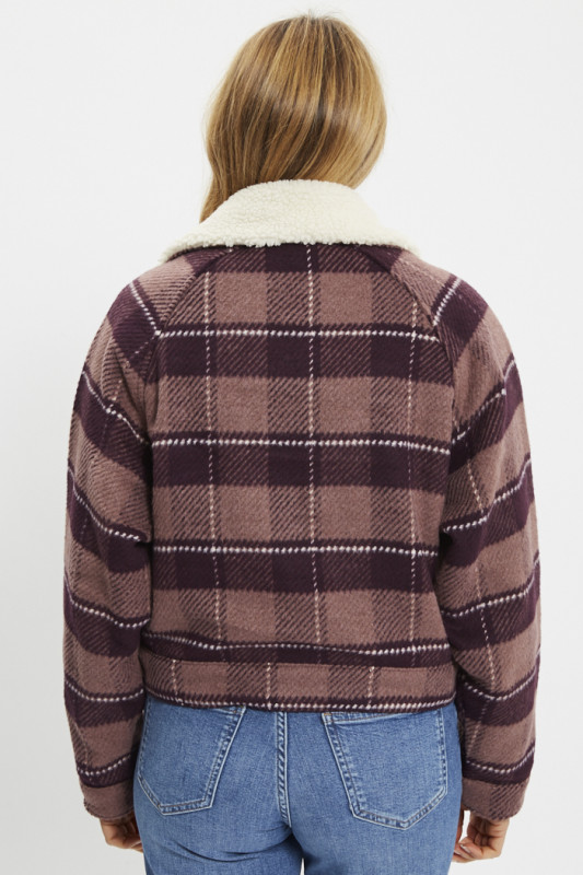 Veste flanelle Shrunken '90 